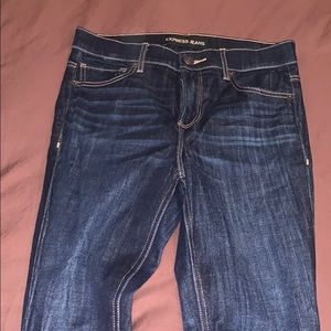Express cropped high rise jegging